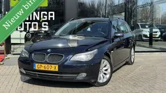 Blauw, metallic lak Gebruikt 2009 BMW 520 Stationwagen | € 2.999 (Goede deal)