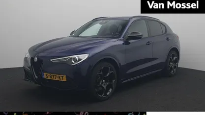 Blauw Occasion 2022 Alfa Romeo Stelvio Veloce SUV | € 47.940 (Eerlijke prijs)