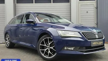 Occasion Skoda Superb 150 PK (110 kW) 2016 Blauw Stationwagen