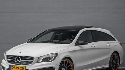 Occasion Mercedes CLA200 Shooting Brake AMG 156 PK (114 kW) 2015 Wit Stationwagen