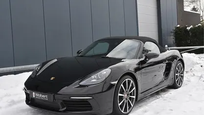 Zwart Gebruikt 2016 Porsche 718 Boxster Cabriolet | € 54.950 (Eerlijke prijs)