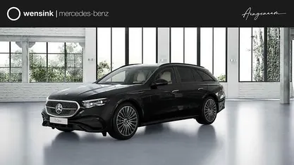Blauw Nieuw 2025 Mercedes E300 Sport Edition Stationwagen | € 84.556 (Eerlijke prijs)