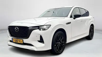 Rhodium white metallic (51k) Gebruikt 2023 Mazda CX-60 Homura-Line SUV | € 42.740 (Eerlijke prijs)