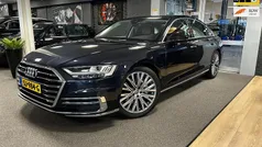 Blauw, metallic lak Gebruikt 2018 Audi A8 Exclusive Sedan | € 47.800 (Super prijs)