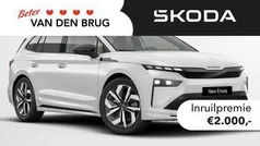 Wit, metallic lak Nieuw 2025 Skoda Enyaq iV SportLine SUV | € 53.750 (Goede deal)