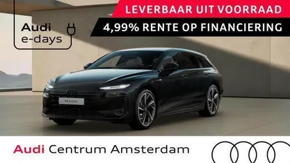 Zwart Nieuw 2025 Audi A6 e-tron S-Line Stationwagen | € 72.300 (Eerlijke prijs)