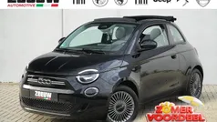 Zwart Gebruikt 2022 Fiat 500e Icon Cabriolet | € 21.900 (Eerlijke prijs)
