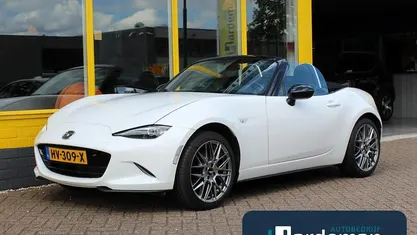 Wit Occasion 2016 Mazda MX5 Cabriolet | € 18.750 (Eerlijke prijs)
