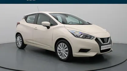 Occasion Nissan Micra Acenta 101 PK (74 kW) 2020 Creme Hatchback