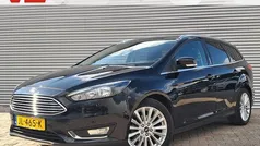 Zwart Gebruikt 2016 Ford Focus Titanium Stationwagen | € 6.948 (Goede deal)