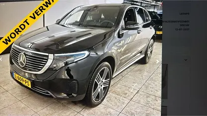 Occasion Mercedes EQC400 Luxury 300 kW (409 PK) 2021 Zwart SUV