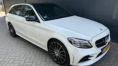 Wit Gebruikt 2019 Mercedes C200 AMG Stationwagen | € 24.495 (Eerlijke prijs)