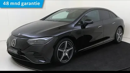 Zwart Gebruikt 2023 Mercedes EQE350 AMG line Sedan | € 49.945 (Eerlijke prijs)