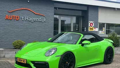 Occasion Porsche 911 Carrera Cabriolet 449 PK (330 kW) 2019 Groen Cabriolet