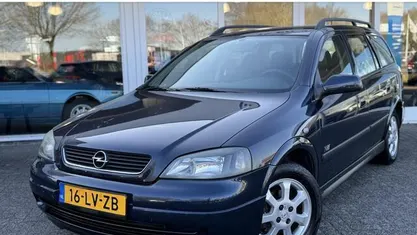 Blauw Gebruikt 2003 Opel Astra Njoy Stationwagen | € 1.450 (Eerlijke prijs)