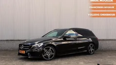 Zwart, metallic lak Gebruikt 2017 Mercedes C250 AMG line Stationwagen | € 20.900 (Goede deal)