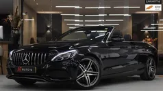 Zwart Gebruikt 2017 Mercedes C180 Cabriolet | € 20.450 (Super prijs)