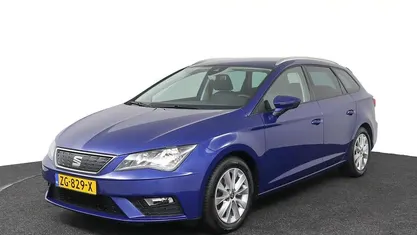 Occasion Seat Leon ST Business 116 PK (85 kW) 2019 Blauw Stationwagen
