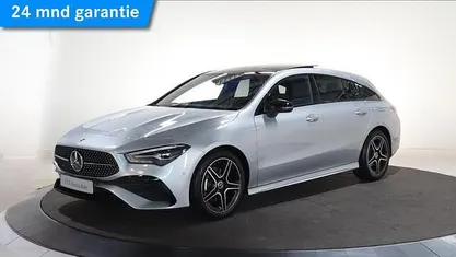 Zwart Occasion 2025 Mercedes CLA180 Shooting Brake AMG line Stationwagen | € 40.850 (Eerlijke prijs)
