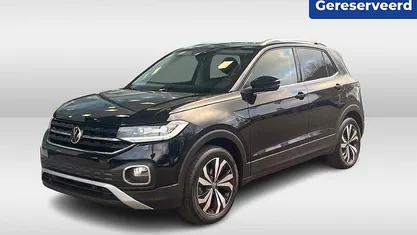 Zwart Gebruikt 2021 VW T-Cross Style SUV | € 25.950 (Eerlijke prijs)