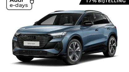 Nieuw Audi Q4 e-tron Competition 210 kW (286 PK) 2026 Blauw SUV
