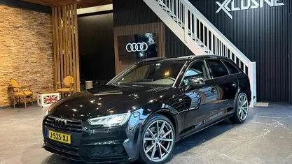 Zwart Gebruikt 2017 Audi A4 Design Stationwagen | € 19.420 (Eerlijke prijs)