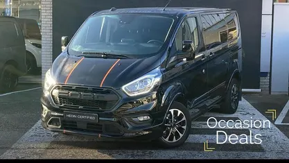 Occasion Ford Transit Custom Sport 2023 Zwart Van