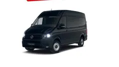 Zwart Nieuw 2024 VW Crafter Highline Van | € 51.605 (Goede deal)