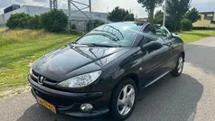 Zwart Gebruikt 2007 Peugeot 206 CC Cabriolet | € 2.250 (Eerlijke prijs)