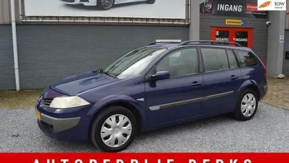 Occasion Renault Mégane GrandTour Business 135 PK (99 kW) 2006 Blauw Stationwagen
