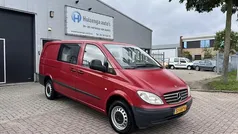 Rood Gebruikt 2008 Mercedes Vito MPV | € 2.899 (Goede deal)