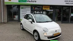 Wit Gebruikt 2013 Fiat 500 Lounge Cabriolet | € 5.950 (Goede deal)