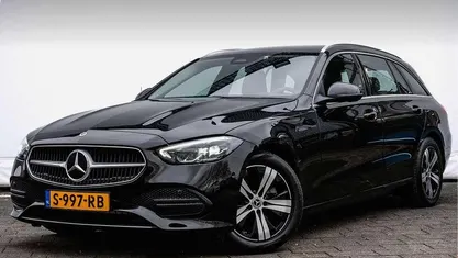 Zwart Gebruikt 2023 Mercedes C180 Luxury Stationwagen | € 31.940 (Super prijs)