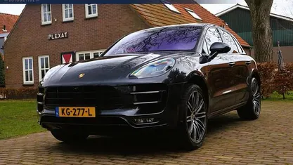 Occasion Porsche Macan Turbo Sport 400 PK (294 kW) 2016 Grijs SUV