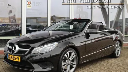 Occasion Mercedes E200 Edition 184 PK (135 kW) 2014 Zwart (metallic) Cabriolet