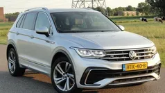Grijs Gebruikt 2021 VW Tiguan R-line SUV | € 29.995 (Super prijs)