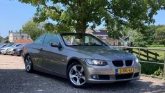 Bruin, metallic lak Gebruikt 2009 BMW 320 Cabriolet Cabriolet | € 9.975 (Super prijs)