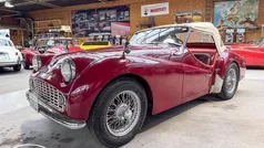 Rood Gebruikt 1958 Triumph TR3 Cabriolet | € 19.000