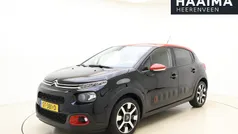 Zwart Gebruikt 2018 Citroën C3 PureTech Hatchback | € 10.950 (Eerlijke prijs)