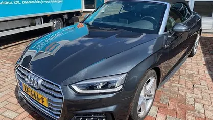 Grijs (metallic) Occasion 2019 Audi A5 Cabriolet S-Line Cabriolet | € 28.950 (Eerlijke prijs)