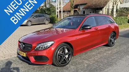 Rood Occasion 2016 Mercedes C43 AMG AMG Stationwagen | € 27.495 (Super prijs)