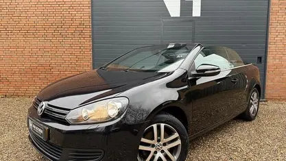 Zwart (metallic) Occasion 2011 VW Golf Cabriolet Cabriolet | € 7.750 (Eerlijke prijs)