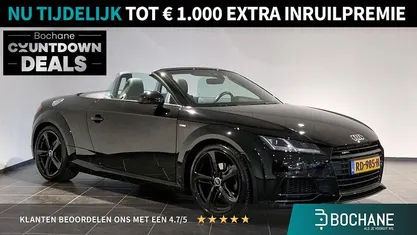Zwart Gebruikt 2017 Audi TT Roadster Proline Cabriolet | € 28.745 (Goede deal)
