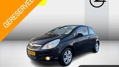 Zwart Occasion 2010 Opel Corsa Enjoy Hatchback | € 6.850 (Eerlijke prijs)