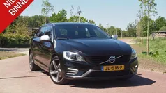 Zwart, metallic lak Gebruikt 2016 Volvo V60 R-Design Stationwagen | € 15.895 (Eerlijke prijs)