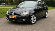 Zwart Gebruikt 2010 VW Golf VI Highline Stationwagen | € 4.450 (Goede deal)