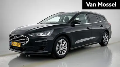 Zwart Occasion 2023 Ford Focus Titanium Stationwagen | € 17.945 (Eerlijke prijs)