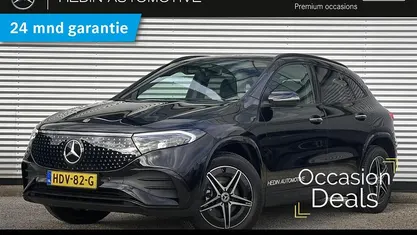 Zwart Occasion 2025 Mercedes EQA250+ AMG line SUV | € 44.900 (Eerlijke prijs)