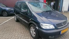 Blauw Gebruikt 2002 Opel Zafira Elegance MPV | € 2.100 (Eerlijke prijs)
