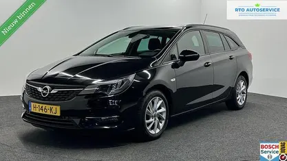 Occasion Opel Astra Business Edition 131 PK (96 kW) 2020 Zwart, metallic lak Stationwagen